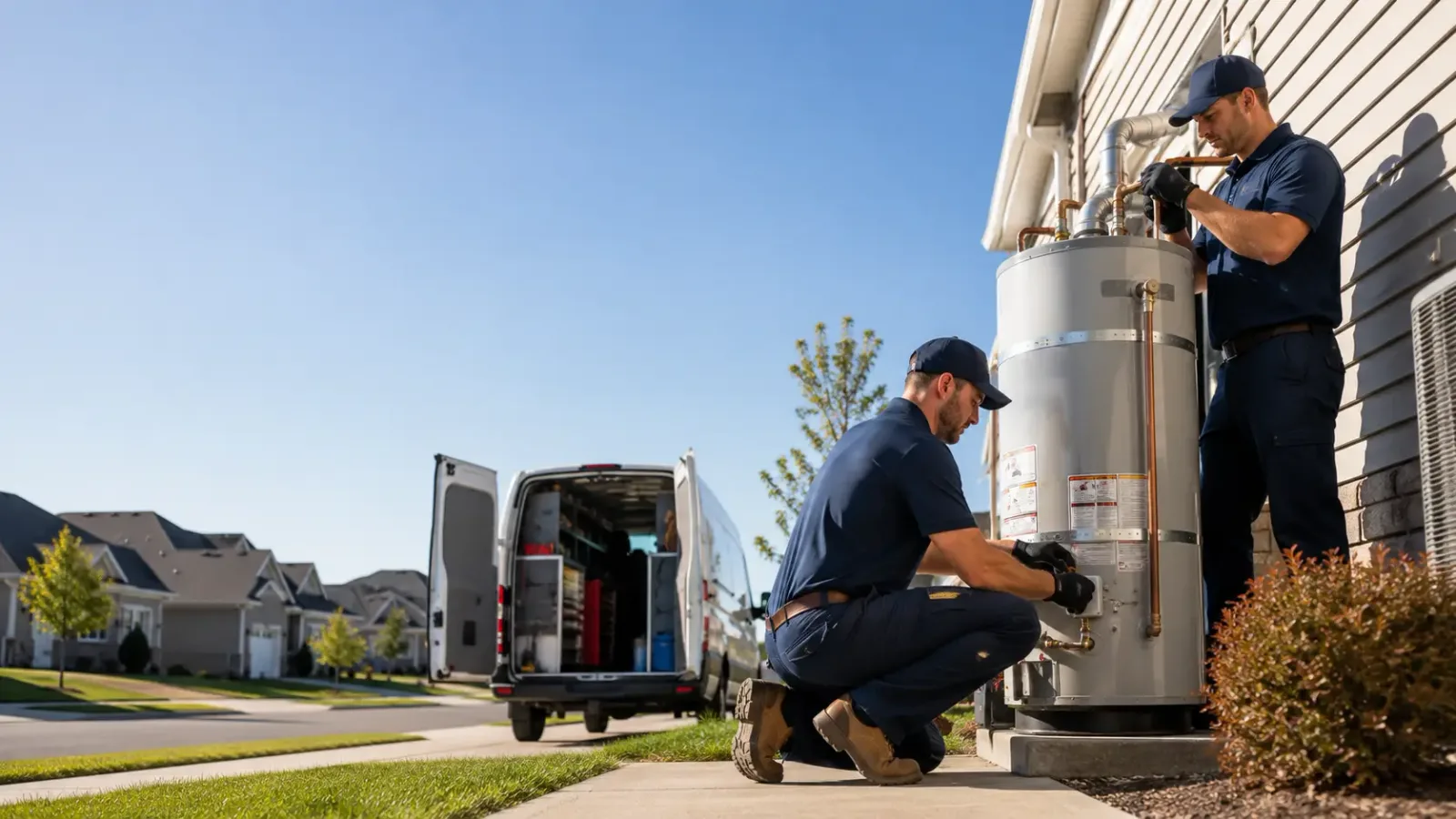Water Heater Installation in Lesage, WV